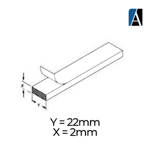 ESPUMA PEE ALTA DENSIDADE 22x2 BCO (50mts)